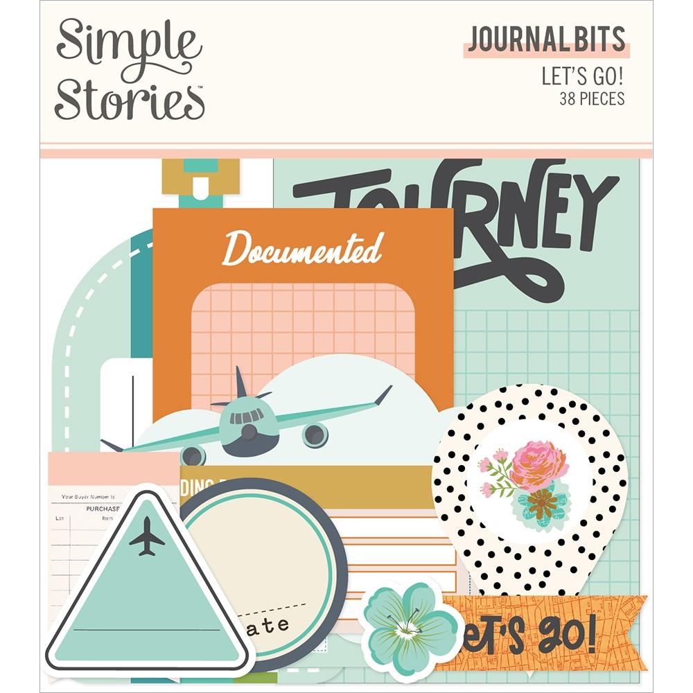 Simple Stories - Let's go  - Journal Bits