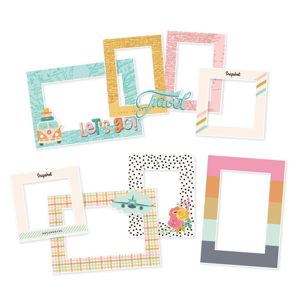 Simple Stories - Let's go - Chipboard Frames