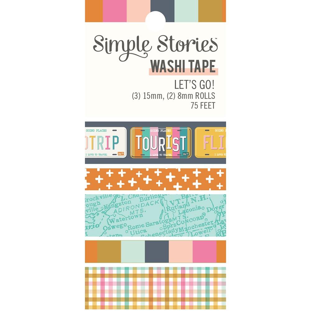 Simple Stories - Let's go  - Washi Tape