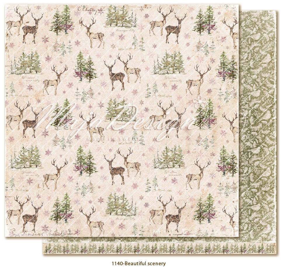 Maja Design - Winter is coming - Beautiful Scenery -   12 x 12"