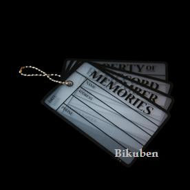 Maya Road: Luggage Tag Sheer Keychaine