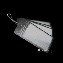 Maya Road: Memory Journaling Tags Sheer Keychain