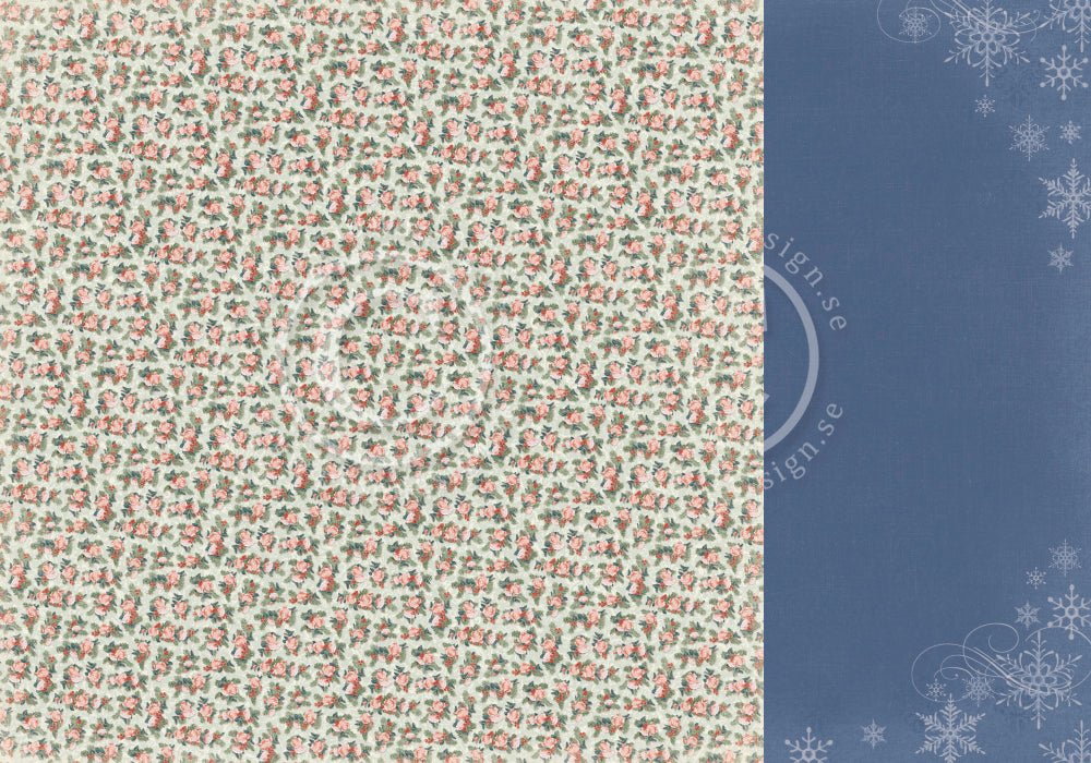 Pion Design - Home for Christmas - Holiday Florals - 12 x 12"