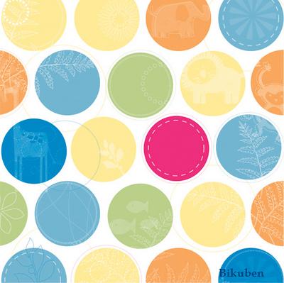 LYB:Baby Safari Boy - Large Dot   12 x 12"