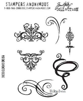 Tim Holtz Collection: SKETCH  ELEMENTS