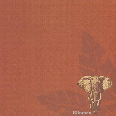 DCWV: Safari Chic - Elephant 12 x 12"