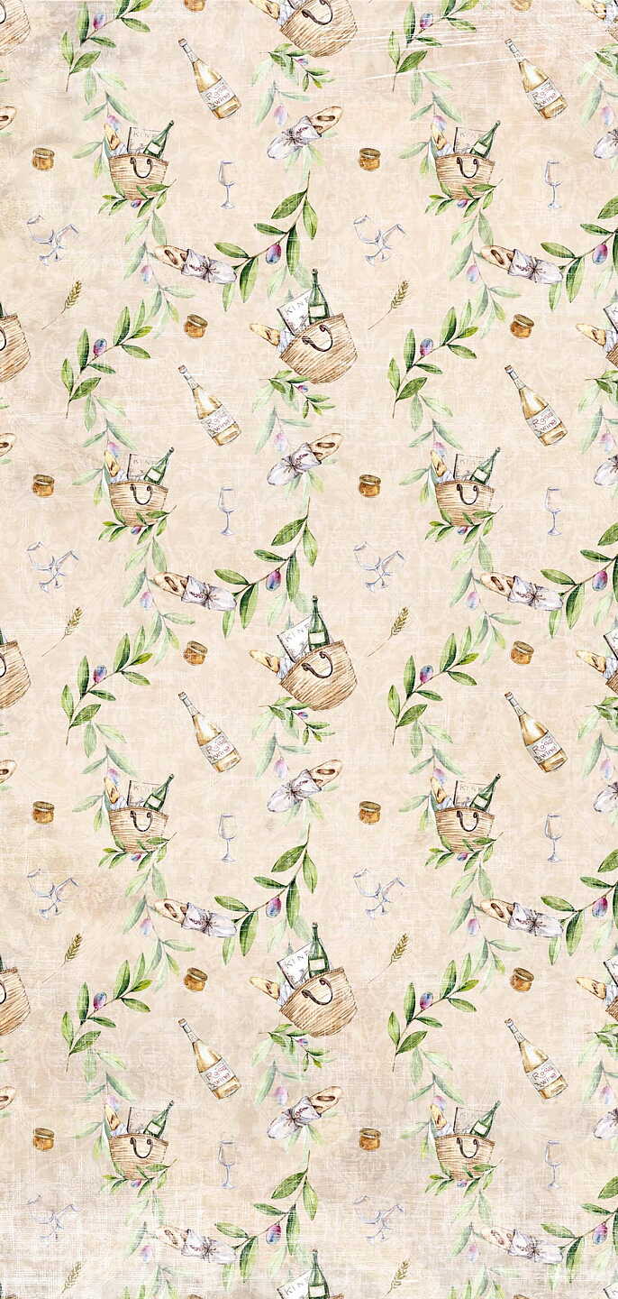 Reprint - Slimline Paper Collection - Spring in Tuscany