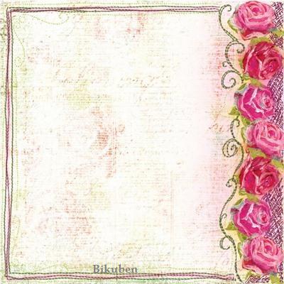 Prima:  ROMANCE  -Sew Cute  12 x 12"