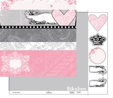 Heidi Swapp: Love Notes Borders - Love Notes Coll. 12 x12"