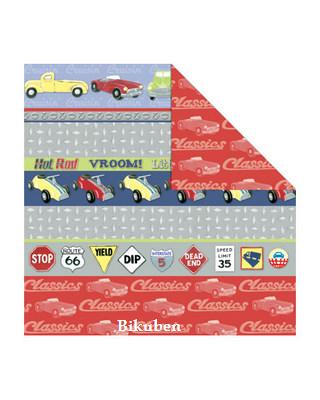 Creative Imaginations: - Classic Cars Paper 12 x 12"