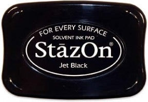 StazOn Jet Black Ink Pad