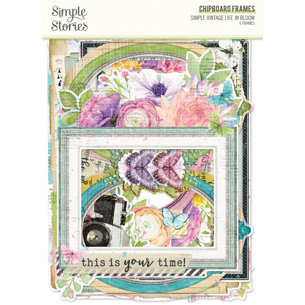 Simple Stories - Life in Bloom - Chipboard Frames