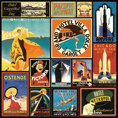 Graphic45:Translantique Coll - Travelogue 12 x 12"