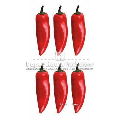 Paper House: CHILI PEPPER - Sticky Pix Stickers