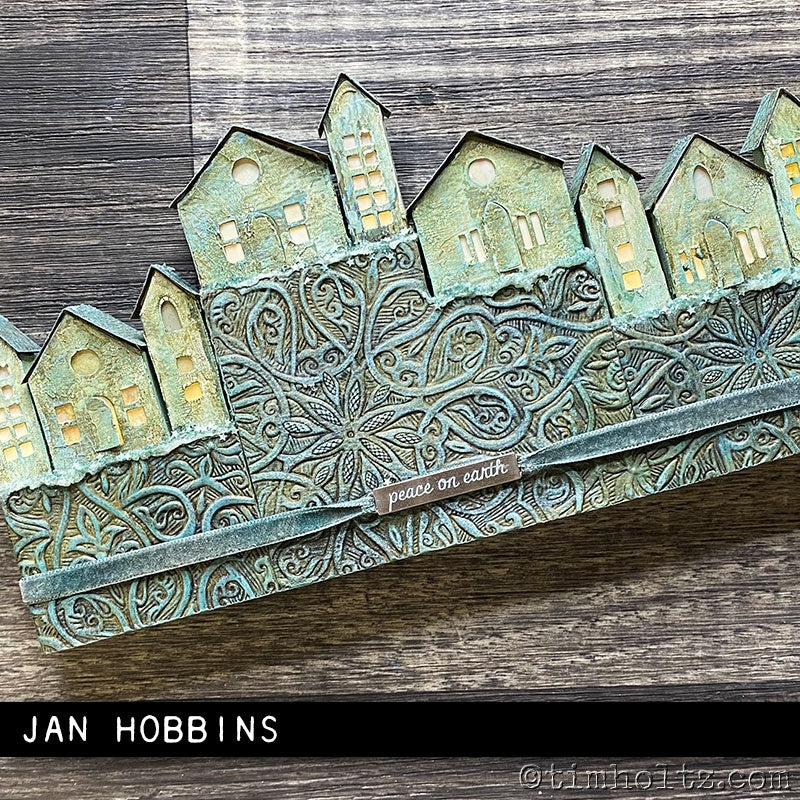 Sizzix - Tim Holtz - 3D Embossing Folder - Engraved Small