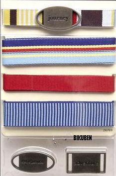 Making Memories: Ribbon & Ribbon labels - Travel