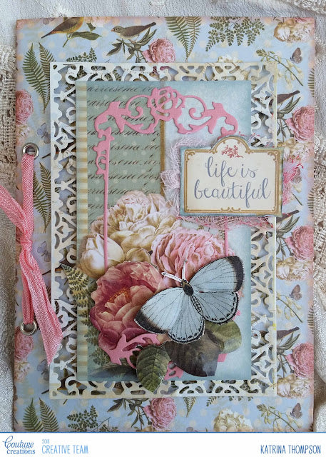 Couture Creations - C'est La Vie - Rosy Frame Dies