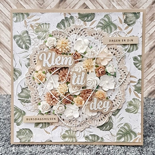 Papirdesign - Dies - Klem til deg / dere