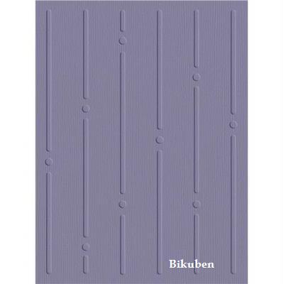 QK: LINES & DOTS Embossing Folder A2