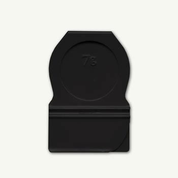 7 Gypsies Metal Index Tab Black Circle