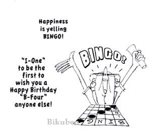 Art Impression: Bingo Jean - Unmounted Rubber Stamp Set