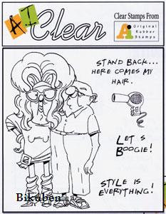 Art Impression: 80's - Clear Stamps Set