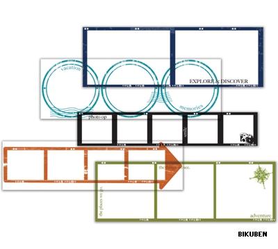 Little Yellow Bicycle: Traveler - Clear cut film strips