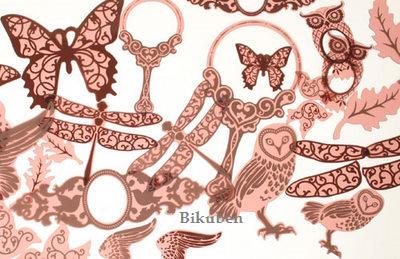 Tattered Angels: Crème de Rouge - Nature Glimmer Glass