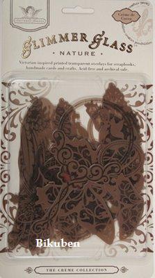 Tattered Angels: Crème de Cocoa - Nature Glimmer Glass 