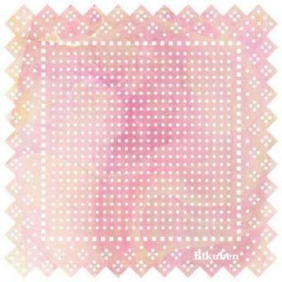Basic Grey: June Bug - Doilies Swiss Dot PINK 12 x 12"