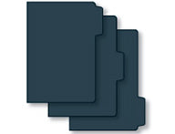 Teresa Collins: Tab File Covers BLACK  (5 x 7")