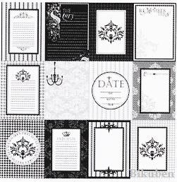Delish: Peppercorn - Menu Cards   12 x 12"