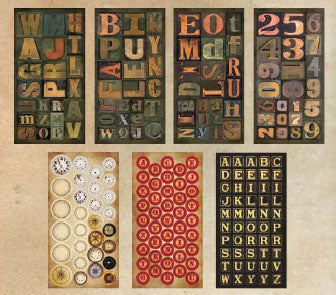 Tim Holtz: Ideaology - Salvage Stickers