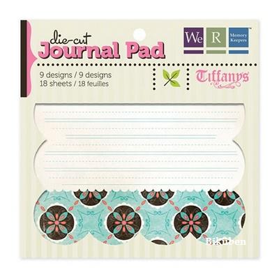 We R MemoryKeepers: Tiffanys - Die Cut Journal Pad