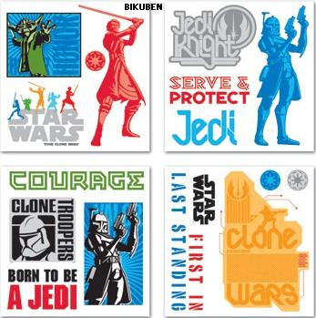 Creative Imaginations: Star Wars - Rub-ons - Clone Wars