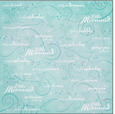 Creative Imaginations: Little Mermaid Glitter