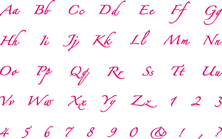 QK Cookie Cutter Alphabet Set MAGNOLIA