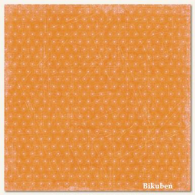 Abbey Road: Lucky Me: Orange Crush Paper  12 x 12"