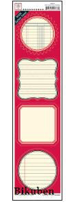 Jenni Bowlin:Red Label Strip Stickers
