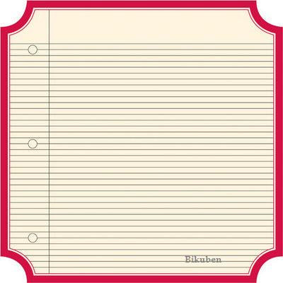 Jenni Bowlin:Lined Classic Label    12 x 12"