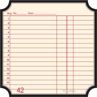 Jenni Bowlin: Receipt Classic Label    12 x 12"