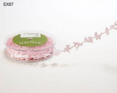 May Arts: Baby Ribbon - Pink  (metervis)