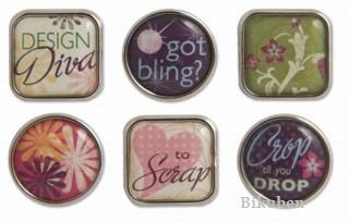 Karen Foster: Scrapbooking Bubble Brads