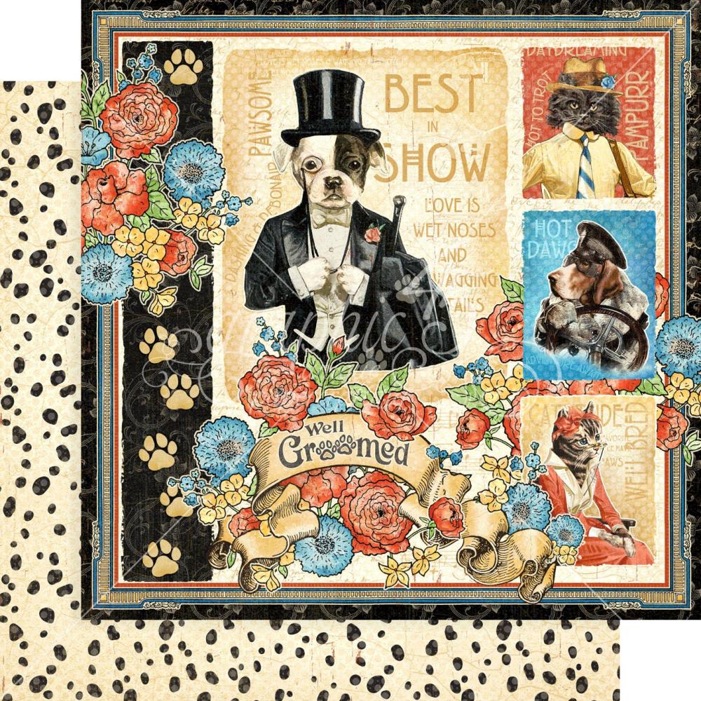 Graphic 45 - Well Groomed - Well Groomed - 12 x 12"