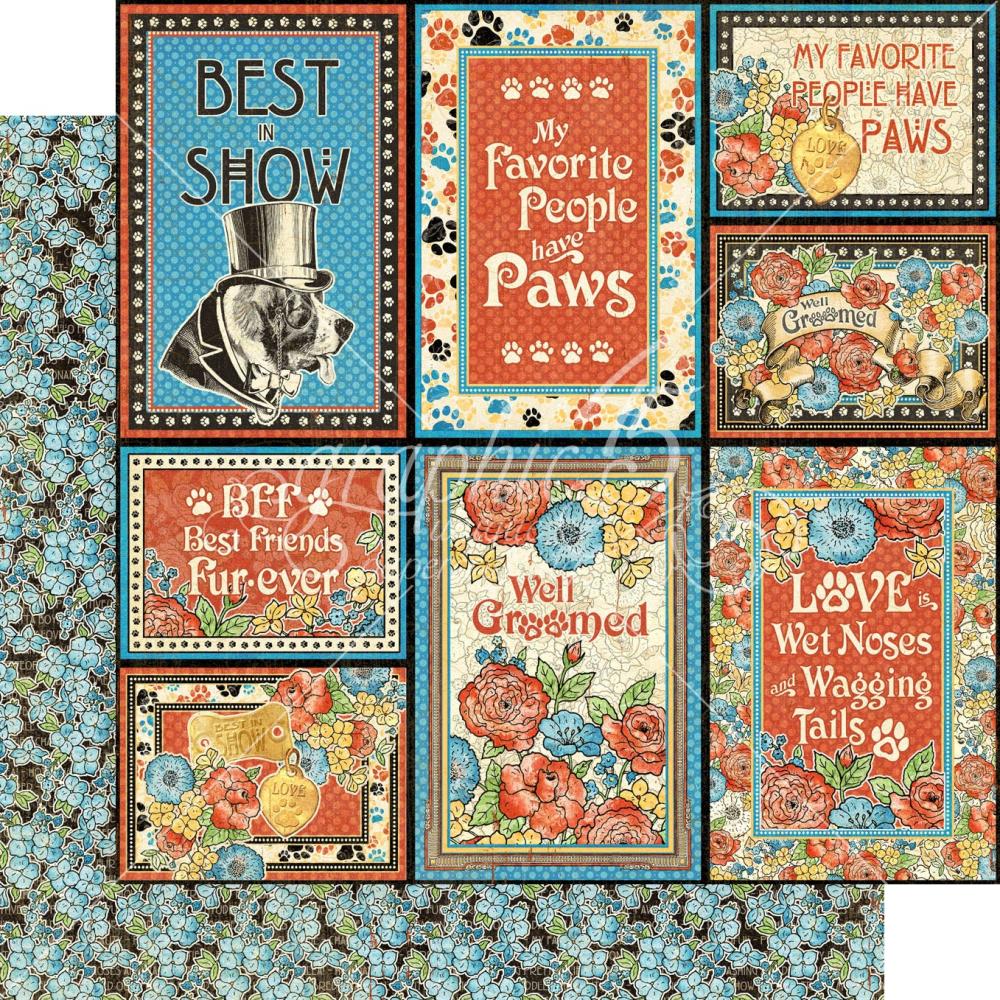 Graphic 45 - Well Groomed - Friends Forever - 12 x 12"