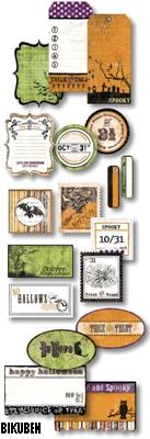 Pink Paislee: Twilight - Punch outs die cut tags