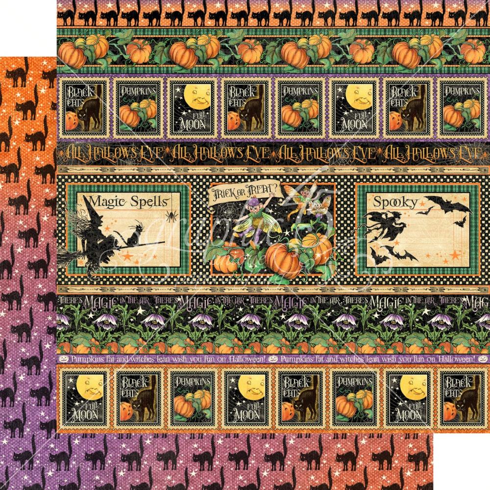 Graphic 45 - Midnight Tales - Abracadabra - 12 x 12"