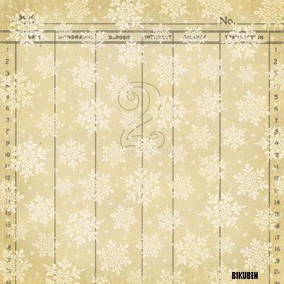 Making Memories: Misteltoe - Flocked Snowflake 12 x 12"