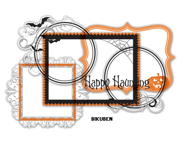 Little yellow bicycle: Trick og Treat - Clear cuts - frames