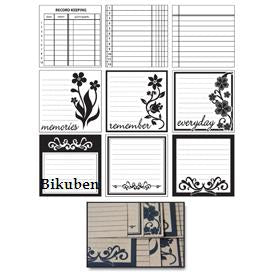 Maya Road: DECORATIVE - Kraft Journaling Tags